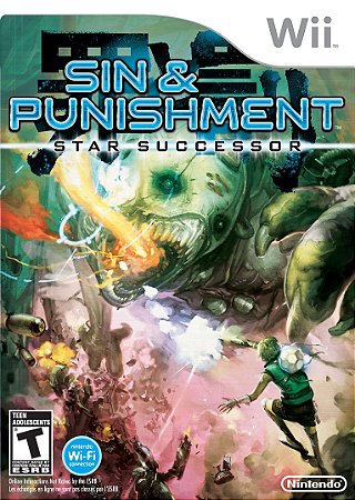 Jogo Nintendo Wii Sin & Punishment Star Successor - Nintendo
