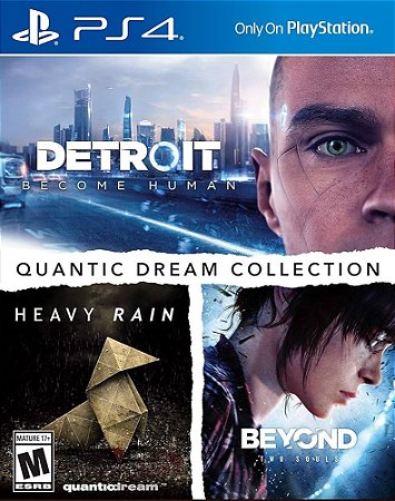Jogo PS4 Quantic Dream Collection (Detroit Become Human + Heavy Rain + Beyond Two Souls)