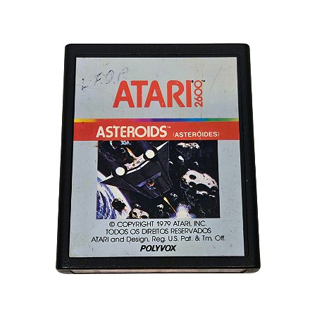 Jogo Atari 2600 Asteroids - Polyvox