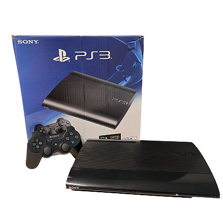 Console Playstation 3 Super Slim - 500GB | Na Caixa - Sony