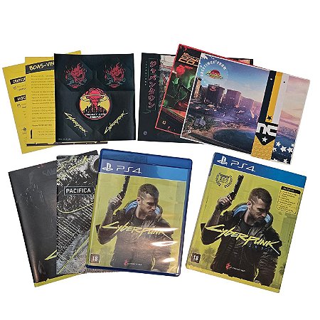 Jogo PS4 Cyberpunk 2077 (Encartes e Luva) - CD Projekt Red