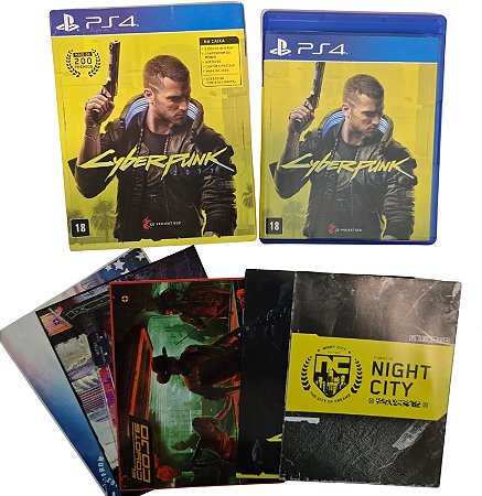 Jogo PS4 Cyberpunk 2077 (Encartes e Luva) - CD Projekt Red