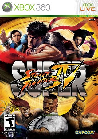 Jogo Xbox 360 Super Street Fighter IV - Capcom