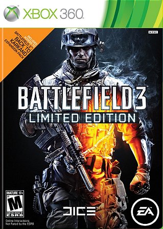 Jogo Xbox 360 Battlefield 3 Limited Edition - EA