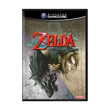 Jogo Nintendo Game Cubo The Legend Of Zelda Twilight Princess - Nintendo