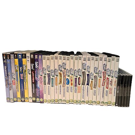 Coleção Jogos PC The Sims 1, 2 e 3 com Expanções - EA
