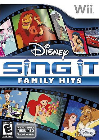 Jogo Wii Sing It: Family Hits - Disney
