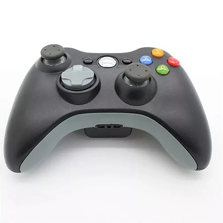 Controle Xbox 360 Original Preto/Cinza - Microsoft