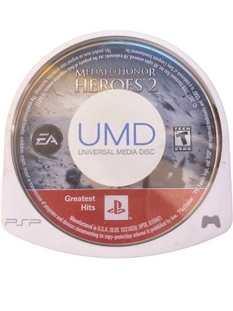 Jogo PSP Medal Of Honor Heroes 2 - Greatest Hits (LOOSE) - EA