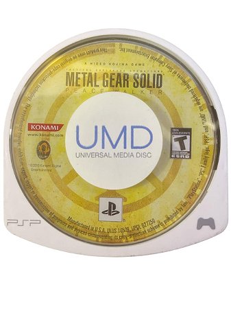 Jogo Psp Metal Gear Solid Piece Walker - Konami (Loose)