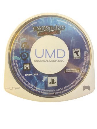 Jogo Psp Rock Band Unplugged - EA Games (Loose)