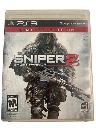PS3 Sniper Elite 2 Ghost Warrior Limited Edition - CI Games
