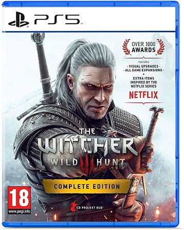 Jogo Ps5 The Witcher 3 Wild Hunt Complete Edition - Cd Project Red