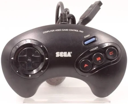 Controle Mega drive de 3 Botões - Sega
