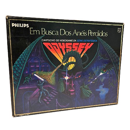 Jogo Odyssey Em Busca dos Anéis Perdidos - Completo - Na Caixa - Philips
