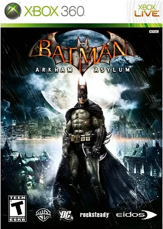 Jogo Xbox 360 Batman Arkham Asylum - Warner Games
