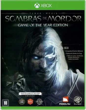 Jogo Xbox One Sombras de Mordor: Terra Media - Game Of The Year Edition - Warner Bros Games