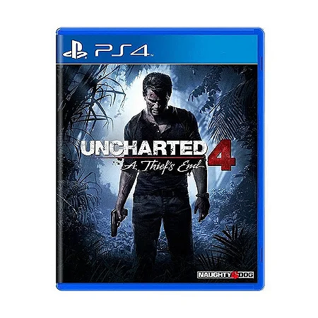 Jogo Ps4 Uncharted 4: A Thief's End – PS4 (Lacrado) – Naughty Dog