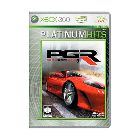 Jogo Xbox 360 PGR Project Gotham Racing 3- Platinum Hits - Microsoft