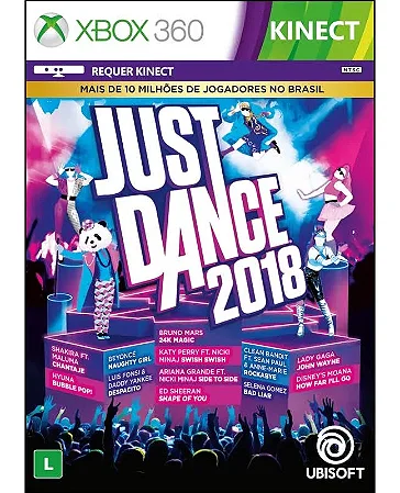 Jogo Xbox 360 Just Dance 2018 - Ubisoft