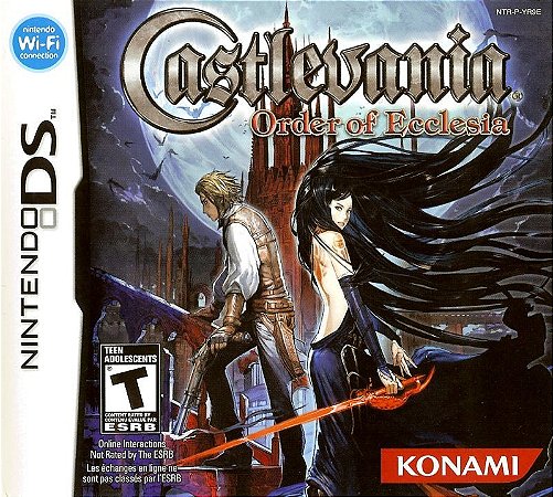 Jogo Nintendo DS Castlevania Order of Ecclesia - Konami
