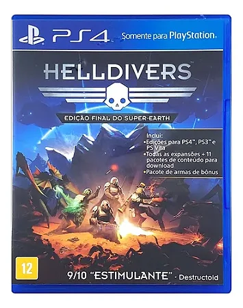 Jogo PS4 Helldivers - Edição Final do Super-Earth - Destructoid
