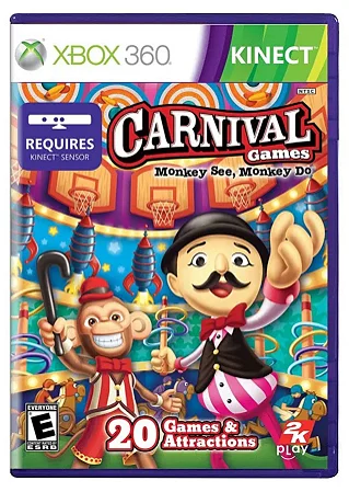 Jogo Xbox 360 Carnival Games - 2K Play
