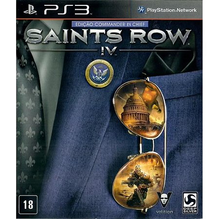 Jogo PS3 Saints Row IV - Edição Commander In Chief -Deep Silver