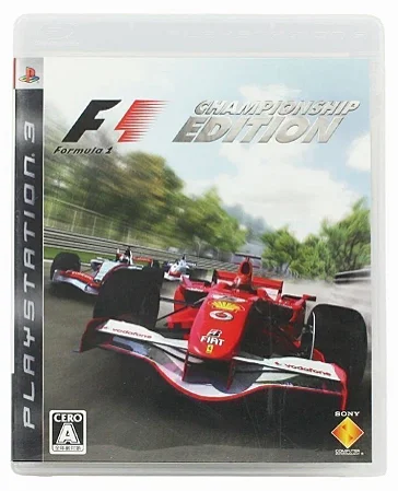 Jogo PS3 F1 Championship Edition Japonês - Sony
