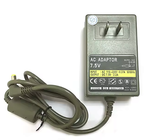 Fonte Carregador AC Bivolt 110/220v para Paystation PSOne PS One PS1 - Importado