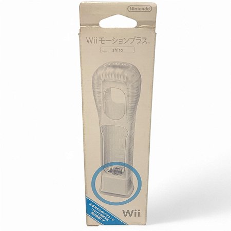 Wii Motion Plus Japonês Completo Na Caixa - Nintendo