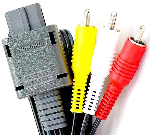 Cabo AV Original Nintendo – Nintendo 64 / Super Nintendo / GameCube - Nintendo