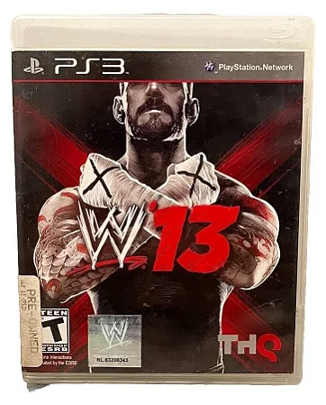 Jogo PS3 WWE 13 - 2K
