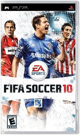 Jogo PSP FIFA Soccer 10 - EA Sports