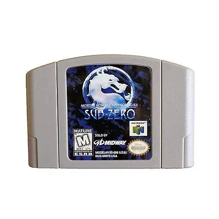 Jogo Nintendo 64 Mortal Kombat Mythologies Sub Zero - Midway