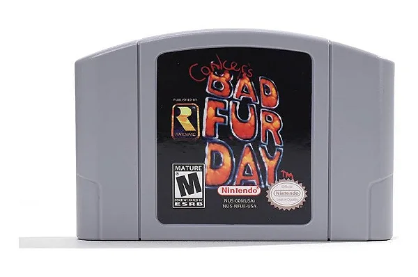 Jogo Nintendo 64 Conker's Bad Fur Day - Rareware