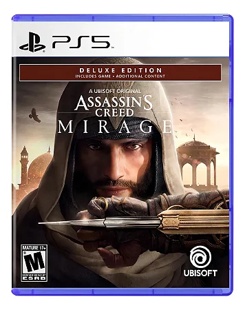 Jogo PS5 Assassins Creed Mirage - Deluxe Edition - Ubisoft