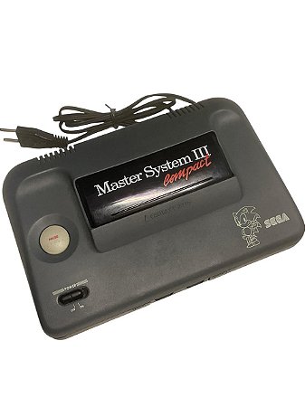 Console Master system 3 Compact Na Caixa Com Saida RF- Sega