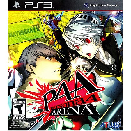 Jogo Ps3 Persona 4 Arena - Atlus