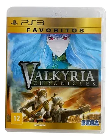 Jogo PS3 Valkyria Chronicles - Favoritos- Sega
