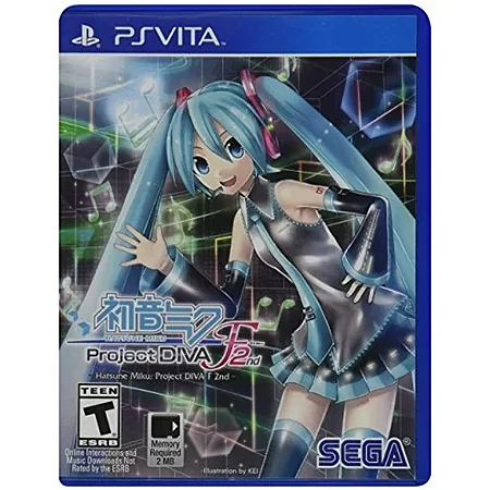 Jogo PS Vita Hatsune Miku Project Diva F2and - Japonês - Sega