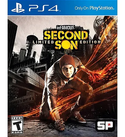 Jogo Ps4 Infamous Second Son - Limited Edition - Sucker Punch