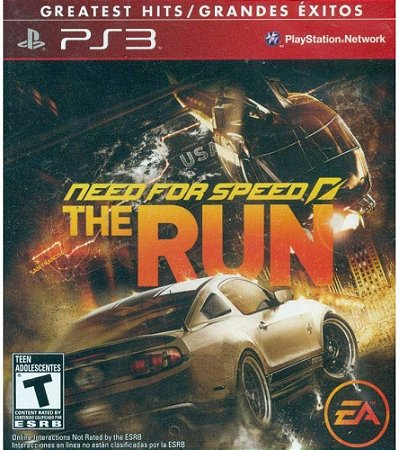 Jogo PS3 Need for Speed The Run- Greatest Hits - Electronic Arts