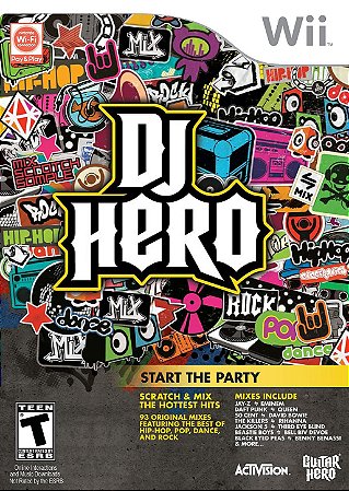 Jogo Nintendo Wii Dj Hero - Activision
