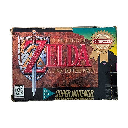 Jogo Super Nintendo The Legend Of Zelda A Link To The Past - Nintendo