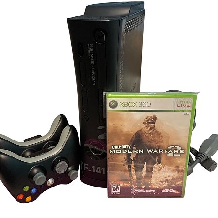 Console Xbox 360 Fat - Call of Duty Modern Warfare - 120 Gb - Microsoft