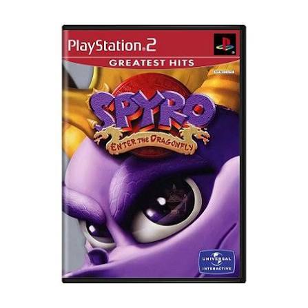 Jogo PS2 Spyro Enter The Dragonfly - Greatest Hits - Universal