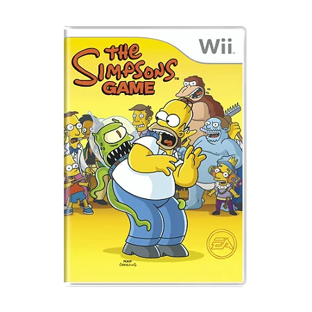 Jogo Nintendo Wii The Simpsons Game - EA