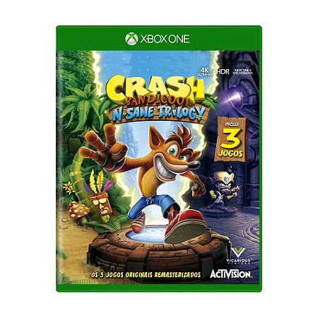 Jogo Xbox One Crash Bandicoot N Sane Trilogy - Activision