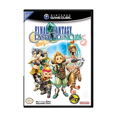 Jogo Nintendo Game Cube Final Fantasy Crystal Chronicles - Square Enix
